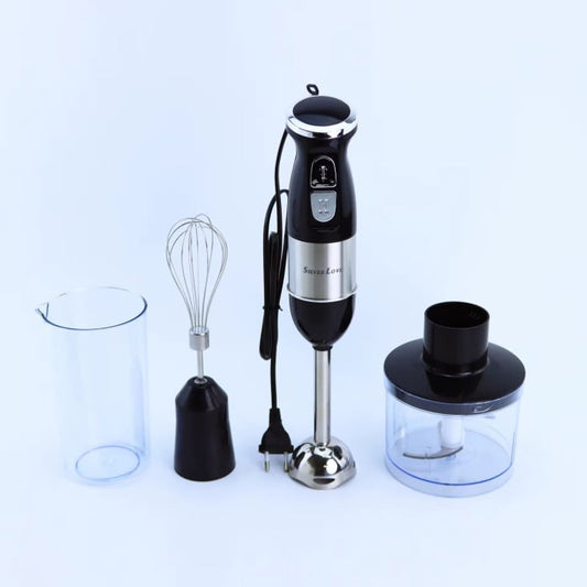 Blender 4-in-1 500W, Mixer Vertical cu Tocător și Cana 600ml