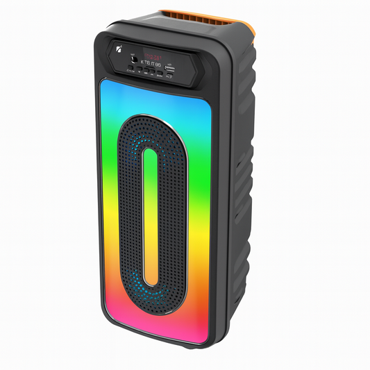 Boxa Bluetooth, USB, TF, FM, lumini RGB, 4 inch, 1500 mAh